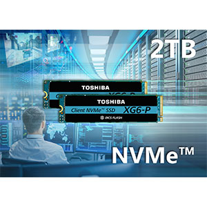 2TB XG6-P SSD Series for high-end client applications and data center deployments