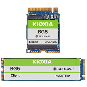 PCIe® 4.0 Client SSD: KIOXIA BG5 Series