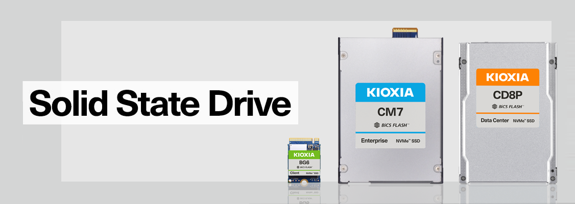 KIOXIA SSD (Solid State Drive) voor zakelijke klanten