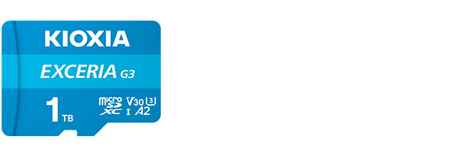 EXCERIA G3 microSD Memory Card product image