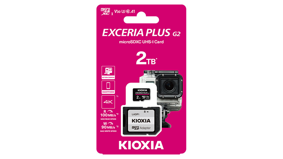 Zdjęcie karty microSD EXCERIA PLUS G2 – 04