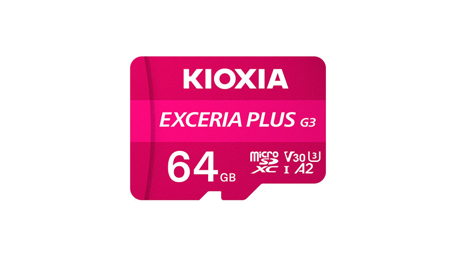 Zdjęcie karty microSD EXCERIA PLUS G2 – 01
