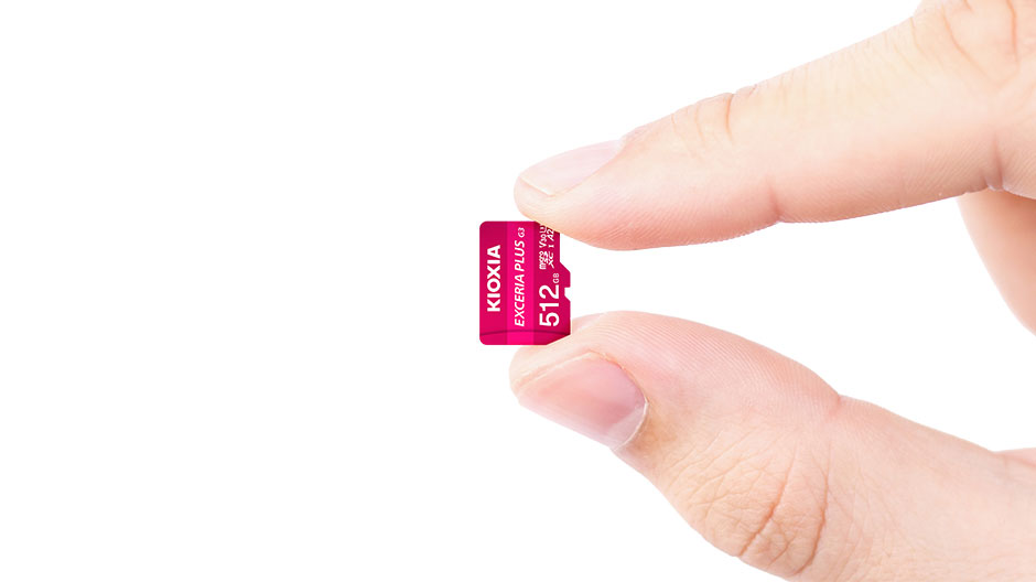 Zdjęcie karty microSD EXCERIA PLUS G2 – 01