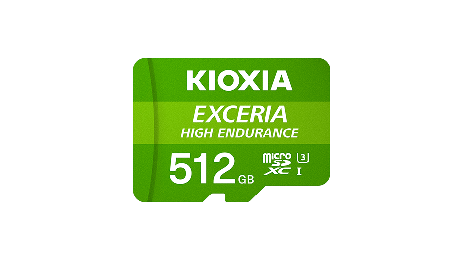 Imagem do produto do cartão de memória microSD EXCERIA HIGH ENDURANCE