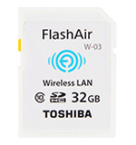 SD Memory Card with Wireless LAN FlashAir W-03