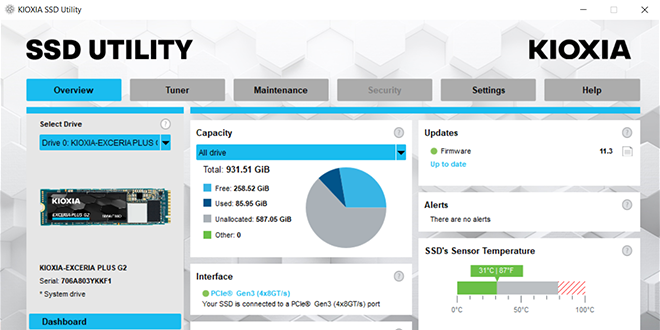 Management Software | KIOXIA - Europe (English)