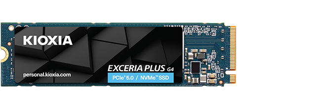 „EXCERIA PLUS G4“-NVMe™-SSD – Produktbild