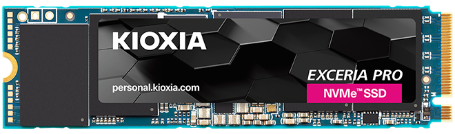 EXCERIA PRO NVMe™ SSD ürün görüntüsü