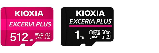 „EXCERIA PLUS“-microSD-Speicherkarte – Produktbild