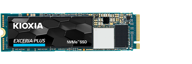 „EXCERIA PLUS-NVMe™-SSD – Produktbild