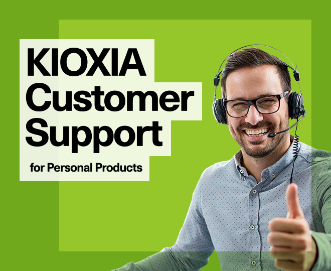 Υποστήριξη πελατών KIOXIA